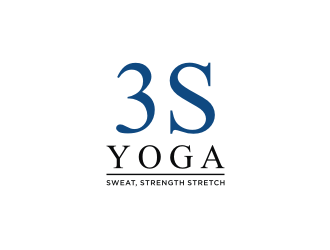 3S yoga (sweat, strength stretch) logo design by mbamboex