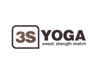 3S yoga (sweat, strength stretch) logo design by nexgen