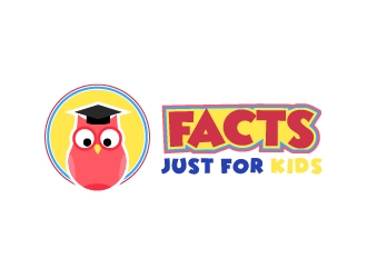 Facts Just for Kids logo design by wongndeso