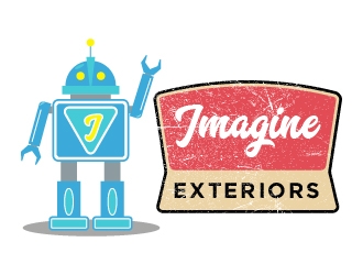 Imagine Exteriors   logo design by cybil