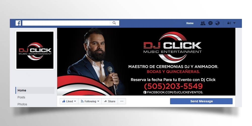 Dj Click logo design by scriotx
