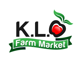 K.L.O Farm Market logo design by Suvendu