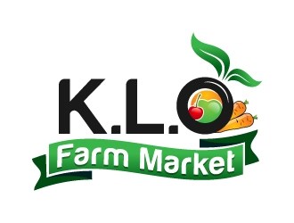 K.L.O Farm Market logo design by Suvendu