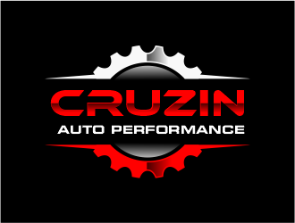 Cruzin auto performance  logo design by Girly
