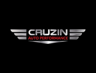 Cruzin auto performance  logo design by ikdesign