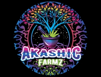 Akashic farmz Logo Design