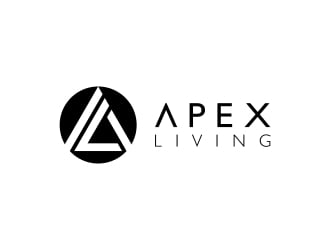 Apex Living  logo design by yunda