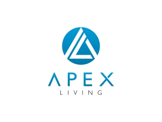 Apex Living  logo design by yunda