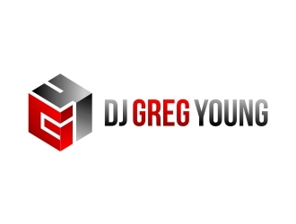 DJ Greg Young logo design by aura