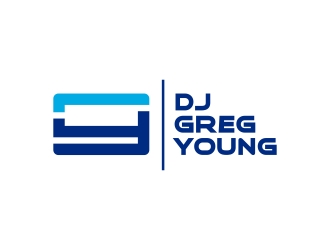 DJ Greg Young logo design by Mbezz