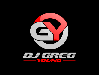 DJ Greg Young logo design by qqdesigns