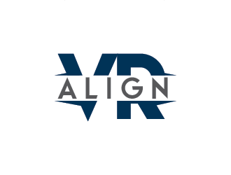 AlignVR logo design by SiliaD