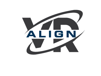 AlignVR logo design by SiliaD