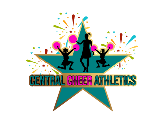 central cheer or Central Cheer Athletics  logo design by ROSHTEIN