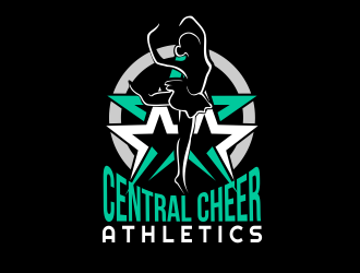 central cheer or Central Cheer Athletics  logo design by bosbejo