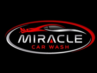 Miracle Car Wash logo design by jaize