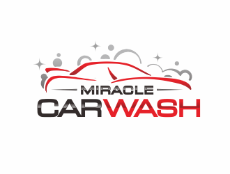 Miracle Car Wash logo design by YONK