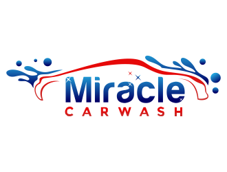 Miracle Car Wash logo design by aldesign
