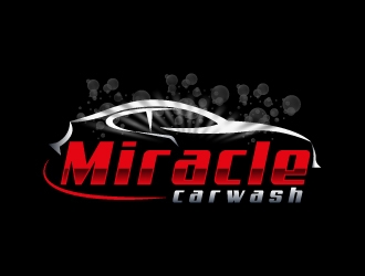 Miracle Car Wash logo design by MUSANG