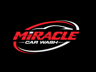 Miracle Car Wash logo design by bluespix