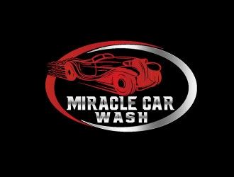 Miracle Car Wash logo design by AYATA