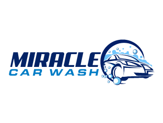 Miracle Car Wash logo design by scriotx