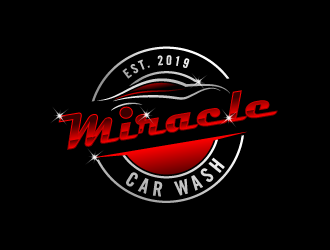 Miracle Car Wash logo design by torresace