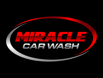 Miracle Car Wash logo design by ingepro
