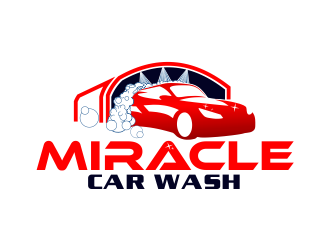 Miracle Car Wash logo design by Dhieko