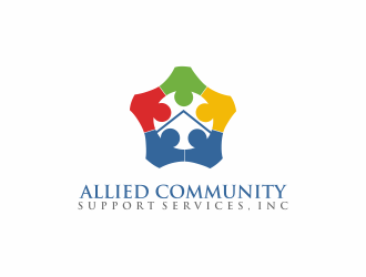 ALLIED COMMUNITY SUPPORT SERVICES, INC logo design by Mahrein