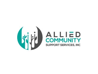 ALLIED COMMUNITY SUPPORT SERVICES, INC logo design by jishu