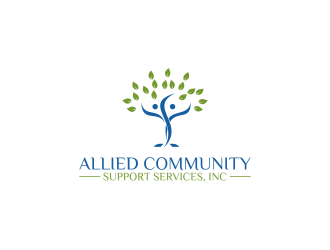 ALLIED COMMUNITY SUPPORT SERVICES, INC logo design by RIANW