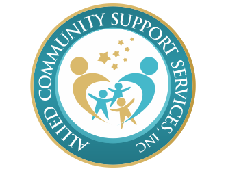 ALLIED COMMUNITY SUPPORT SERVICES, INC logo design by YONK