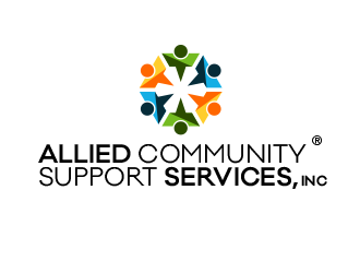 ALLIED COMMUNITY SUPPORT SERVICES, INC logo design by Sibraj