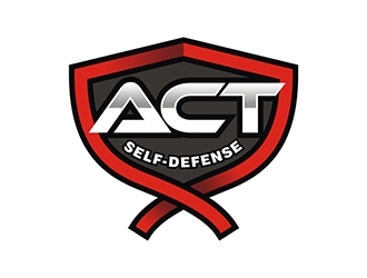 ACT Self-Defense logo design by gitzart