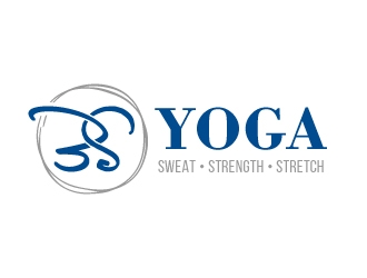 3S yoga (sweat, strength stretch) logo design by akilis13