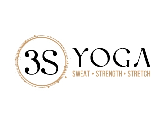3S yoga (sweat, strength stretch) logo design by akilis13