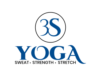 3S yoga (sweat, strength stretch) logo design by graphicstar