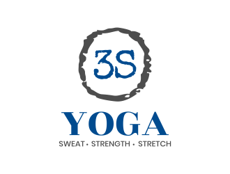 3S yoga (sweat, strength stretch) logo design by graphicstar