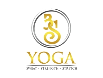 3S yoga (sweat, strength stretch) logo design by ruki