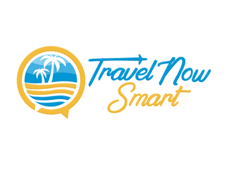 Travel Now Smart logo design by megalogos