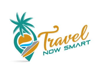 Travel Now Smart logo design by Conception