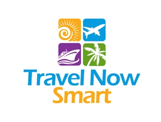 Travel Now Smart logo design by ingepro