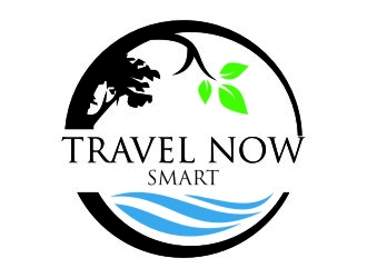 Travel Now Smart logo design by jetzu
