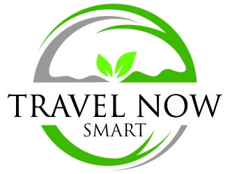 Travel Now Smart logo design by jetzu