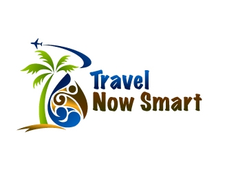 Travel Now Smart logo design by Dawnxisoul393