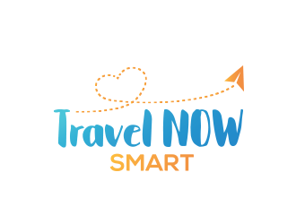 Travel Now Smart logo design by AdenDesign