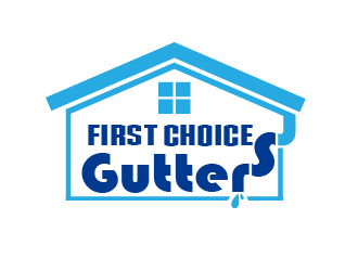 First Choice Gutters /  logo design by justin_ezra