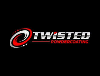 Twisted Powdercoating logo design by jaize