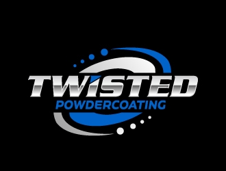 Twisted Powdercoating logo design by jaize